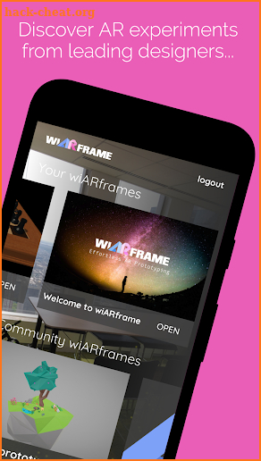 wiARframe screenshot