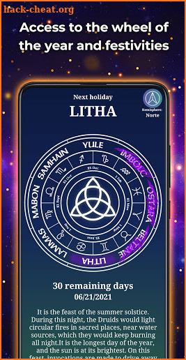 Wicca - Calendar and guide screenshot