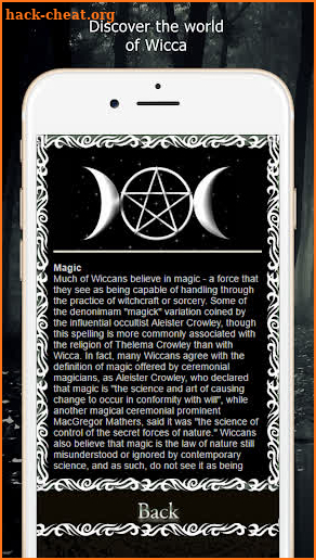 Wicca guide screenshot