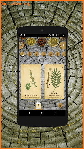 Wicca Herbarium screenshot