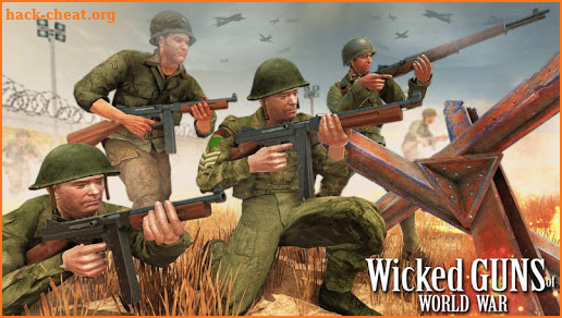 Wicked Guns of world war: WW Shooting Games screenshot
