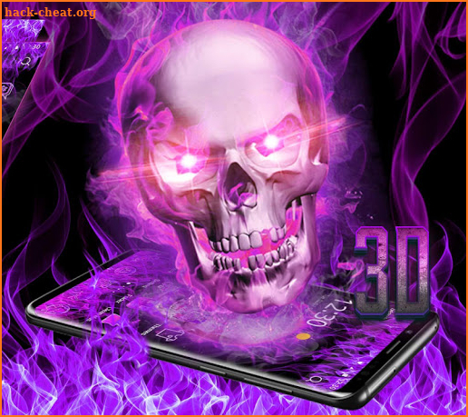 Wicked Hell Skull Theme screenshot
