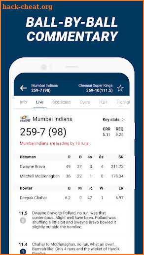 WicketScore - Cricket Scores & Live Line screenshot