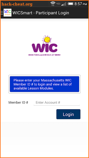 WICSmart - WIC Education screenshot