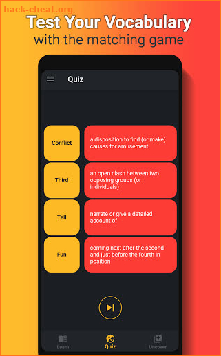 Wider: Improve Vocabulary - Learn English Words screenshot