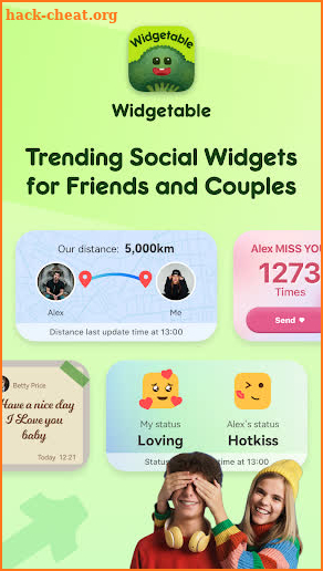 Widgetable: Social Widgets screenshot