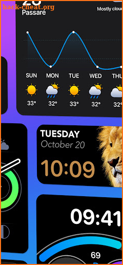 widgetopia Widgets + Weather screenshot
