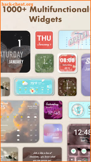 Widgets Art - Wallpaper, Theme screenshot