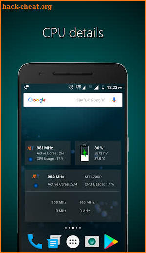 Widgets - CPU | RAM | Battery screenshot