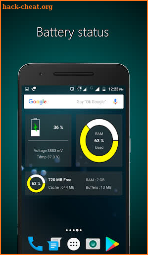 Widgets - CPU | RAM | Battery screenshot