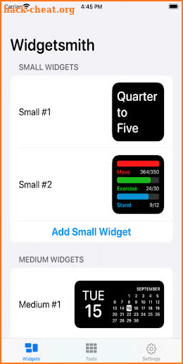 Widgetsmith 2 screenshot