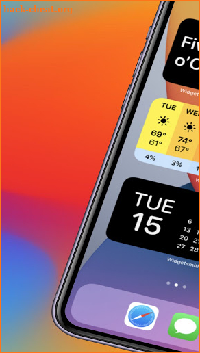 WidgetSmith Pro App widget Tips screenshot