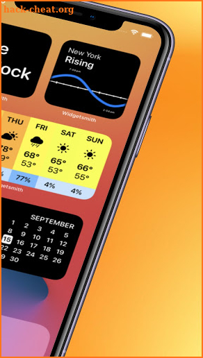 WidgetSmith Pro App widget Tips screenshot