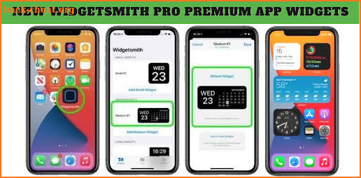 Widgetsmith Pro Premium App Widgets New Guide screenshot