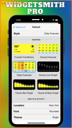 Widgetsmith Pro Premium App Widgets New Guide screenshot