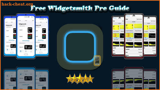 Widgetsmith Pro Widget Guide screenshot