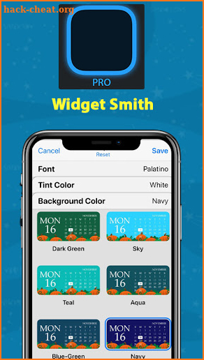 widgetsmith - widget custom color wallpaper screenshot