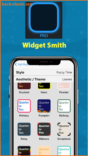 widgetsmith - widget custom color wallpaper screenshot