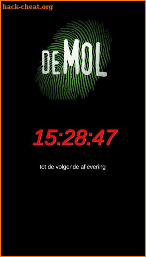 Wie is de Mol Countdown screenshot