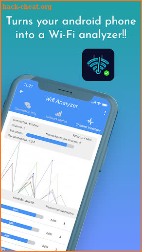 WiFi Analyzer : WiFi Signal Strength Checker screenshot