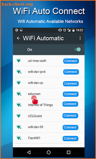 WiFi Automatic, WiFi Auto Unlock and Connect screenshot