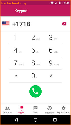 Wifi calling & international calls app · Recorder screenshot