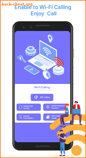 Wifi Calling : VoWiFi screenshot