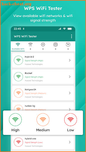WIFI Connection Analyzer screenshot
