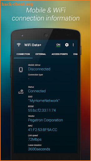 WiFi Data+ screenshot