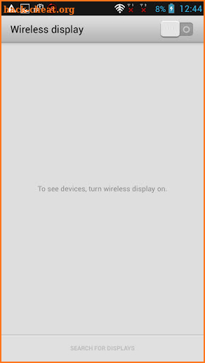 Wifi Display (Miracast) screenshot