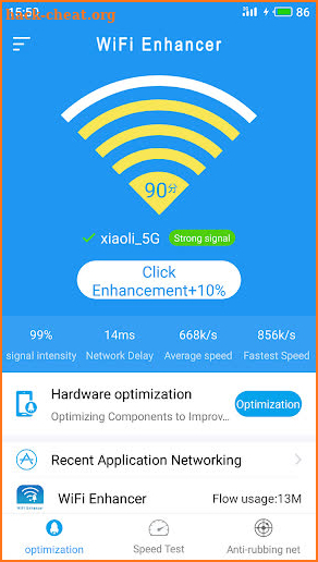 WiFi Enhancer screenshot
