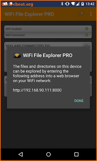 WiFi File Explorer PRO screenshot