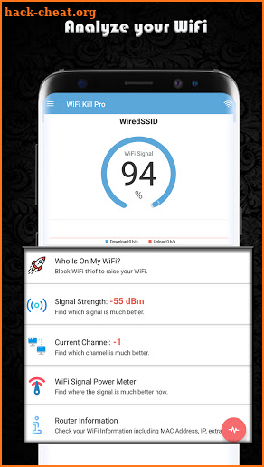 WiFi KiLL Pro - WiFi Analyzer screenshot