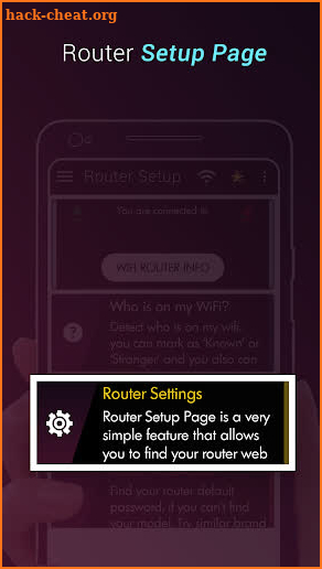 Wifi manager : Router setting & router manager app screenshot