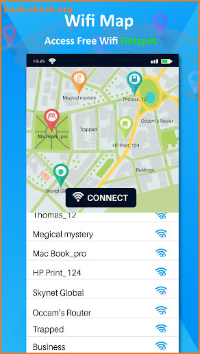 WiFi Map - WiFi Password key Show & WiFi Connect screenshot