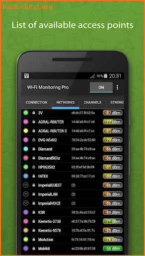 WiFi Monitor Pro: analyzer of WiFi networks screenshot