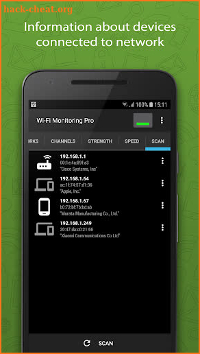 WiFi Monitor Pro: analyzer of WiFi networks screenshot