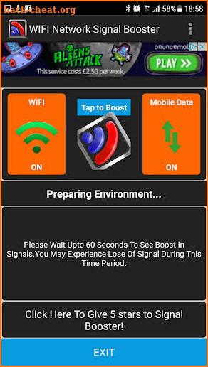 WIFI Network Signal Booster screenshot