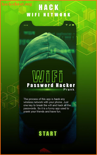 WIFI Password Hacker App Prank screenshot