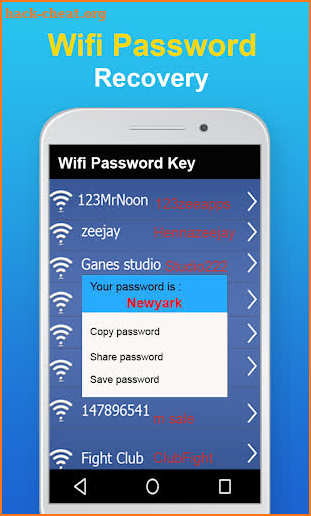 wifi password key show : wifi analyzer screenshot
