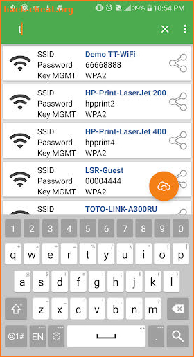 WiFi Password Recovery — Pro screenshot
