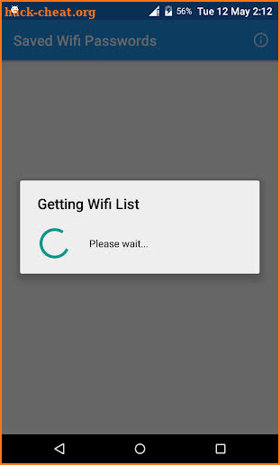 Wifi Password Reminder screenshot