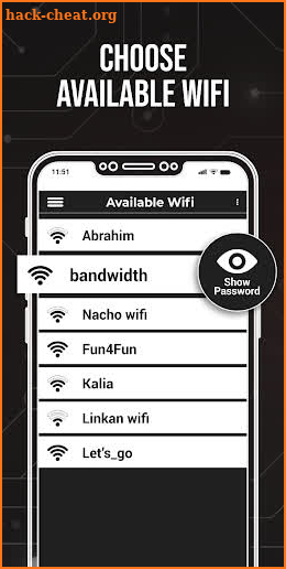 WiFi : Password Unlocker screenshot