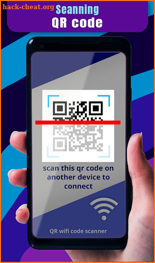 WiFi QR Code Scanner: QR Code Generator WiFi Free screenshot
