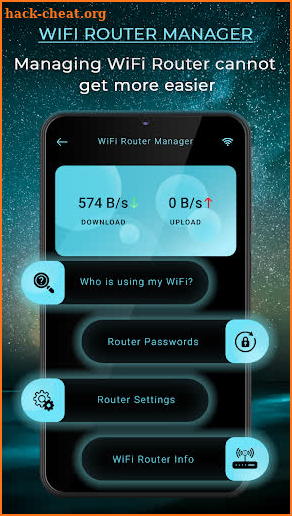 Wifi Router manager - Router settings screenshot