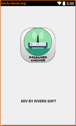 Wifi Router Password screenshot
