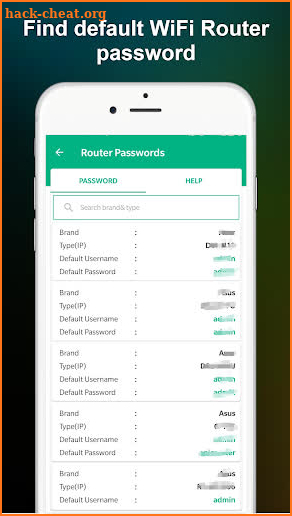 WiFi Router Password - Setup WiFi Password screenshot