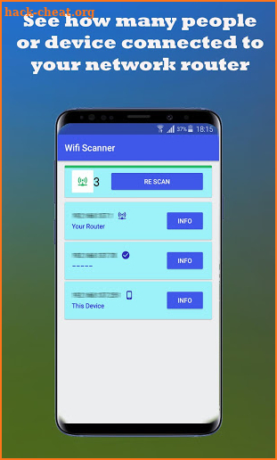 WiFi Scanner network : WiFi Connect TESTER screenshot
