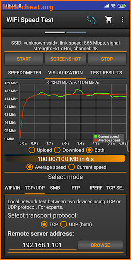 WiFi Speed Test Pro screenshot