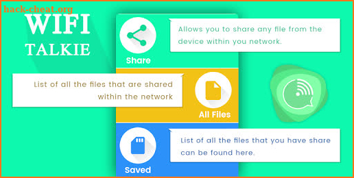 Wifi Walkie Talkie: Talk & Share Files screenshot